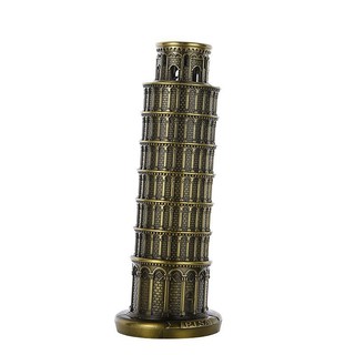 Mô hình tháp nghiêng pisa mịnt store decor phòng khách trang trí nội thất