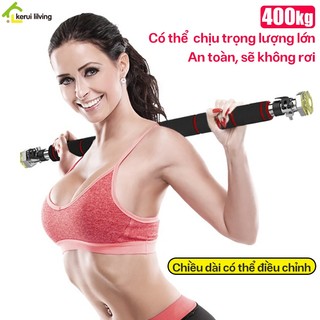 Xà Đơn NAGO Lắp Cửa, Treo Tường Cao Cấp. Xà đơn treo tường gắn cửa đa năng Có Điều Chỉnh Kích Thước