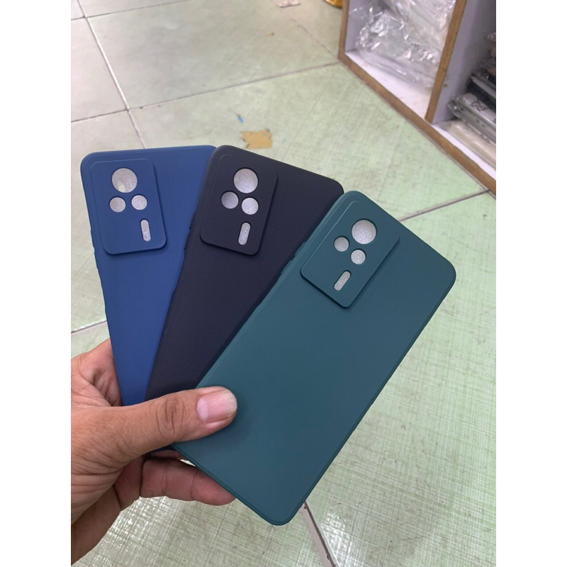 Ốp lưng Redmi K60E dẻo màu bảo vệ cam