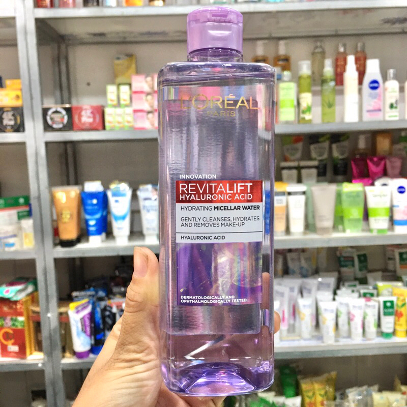 Nước tẩy trang 3 in 1 L'Oréal Micellar tươi mát da chai 400ml