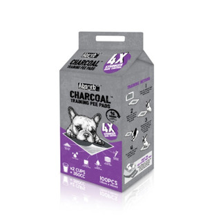 [Chính hãng] Tã lót khay vệ sinh Absorb Plus Charcoal.Thấm hút - Kiểm soát mùi trên 96 tiếng. Công thức than hoạt tính.