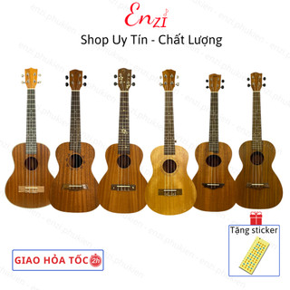 Đàn ukulele 26 inch tenor gỗ mẫu mới thiết kế nhỏ gọn, giai điệu dày, ấm cho người mới bắt đầu Enzi