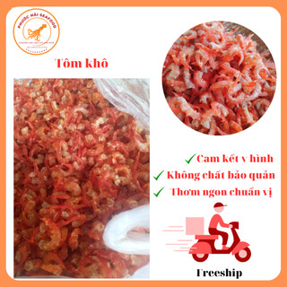 Tôm khô loại ngon nhà làm, ngọt tự nhiên, không mặn, không phẩm màu