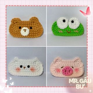 Kẹp tóc nhiều mẫu dễ thương ( LEN HANDMADE )
