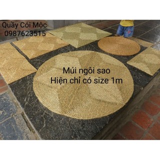 Thảm cói múi ngôi sao 1M