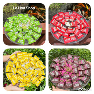 Bánh Nougat Vị Sữa- Vị Socoola- MatCha - Vị sầu riêng- Kẹo hạnh phúc -Vị ngọt nhẹ tự nhiên mềm dẻo đóng gói 500g