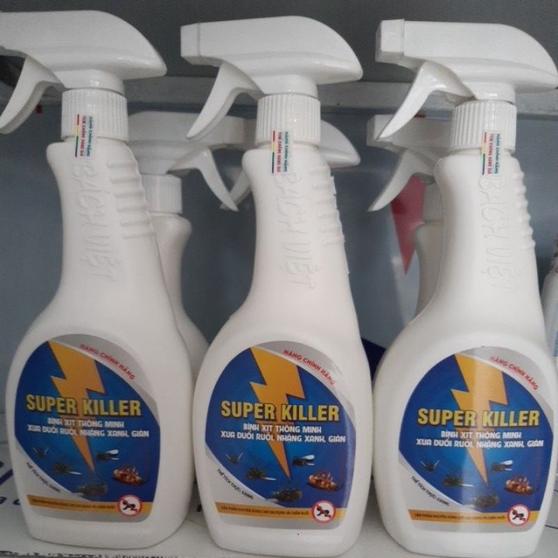 Bình xịt ruồi thông minh Super Killer 530ml
