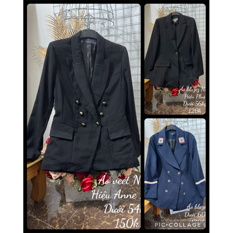 Áo khoác blazer vest kiểu( nhiều mẫu )