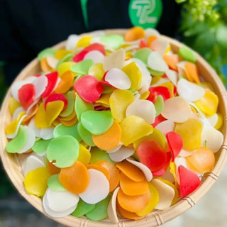 Túi zip 500gr / 180gr bánh phồng tôm rau củ đặc biệt - đặc sản Sa Đéc.