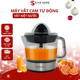 Máy Vắt Cam Tự Động SOKANY Cao Cấp, Máy Ép Hoa Quả Tự Động Đa Năng Tiện Lợi