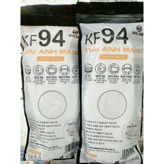 Combo 300 cái khẩu trang kf94 mai anh