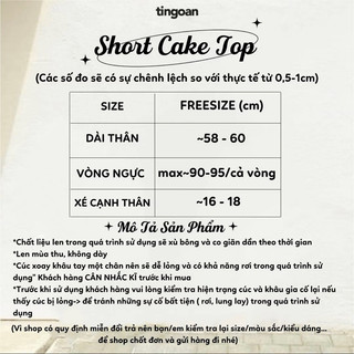 [New] Tingoan Short Cake top