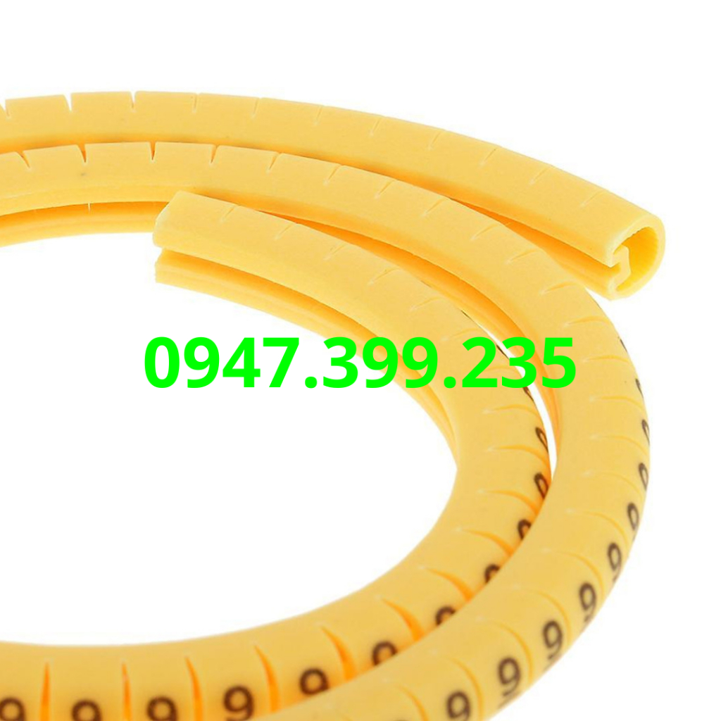 Chữ đánh dấu dây EC2 - Đánh dấu dây bằng chữ từ A đến Z - 1 loại chữ 100 mắt - EC-2 Cable marker - C
