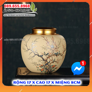Hũ Trà Tử Sa Đẹp - ấm tử sa nghi hưng dùng trà đạo cùng trà ô long, trà mạn, trà thái nguyên