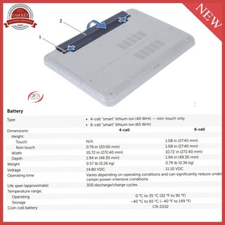 Pin Sạc dell Inspiron 3537