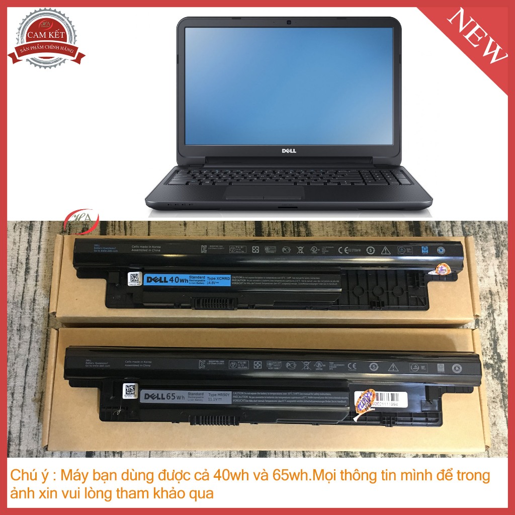Pin Sạc dell Inspiron 3537