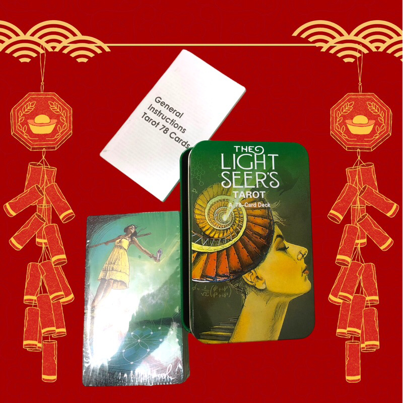 [7x12cm] Bộ bài Tarot The Light Seer's (ĐỌC MÔ TẢ KỸ)