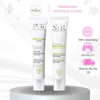 Kem dưỡng Active Gel Cream Sebiaclear giảm mụn kiềm dầu thông thoáng lỗ chân lông 40ml Duduhouse
