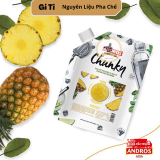 Mứt Chunky Thơm | Andros Chunky Pineapple 1kg