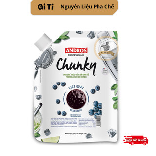 Mứt Chunky Việt Quất | Andros Chunky Blueberry