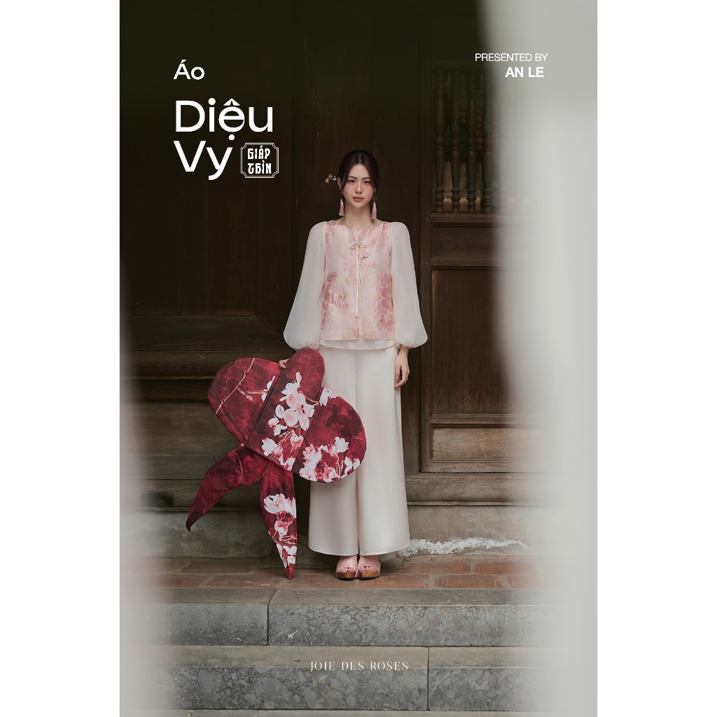 JOIE DES ROSES - TET COLLECTION 🌸 Áo gấm nhũ Diệu Vy
