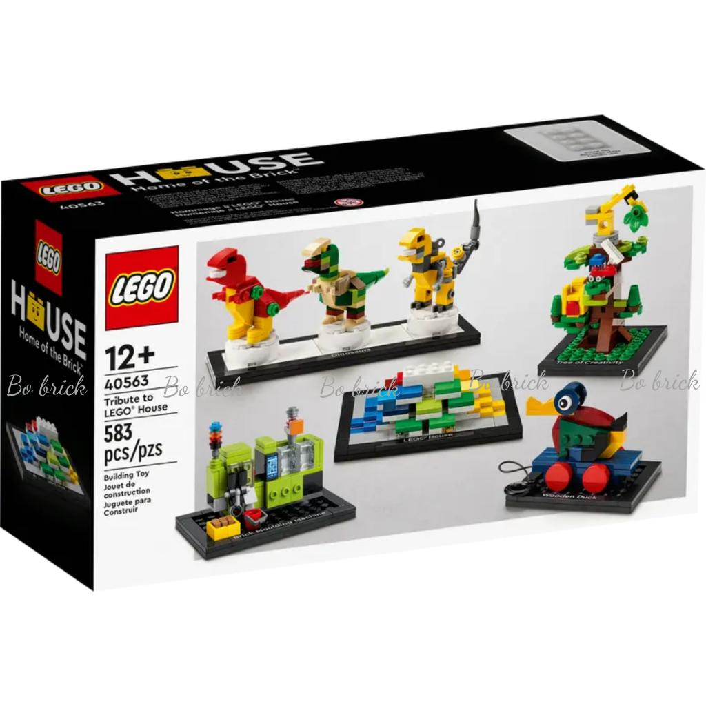 Lego 40563 -Tribute to LEGO House - tác phẩm trong Ngôi nhà LEGO ( Hàng có sẵn )