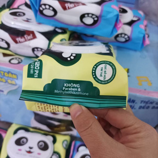 Gói 120 tờ khăn giấy ướt Phú Đạt