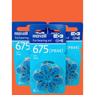 Pin máy trợ thính 675 pr44 vỉ 6v