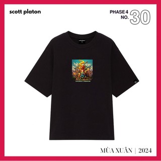 Scott Platon Áo thun Simpsonball - Chất liệu cotton dày dặn đứng form