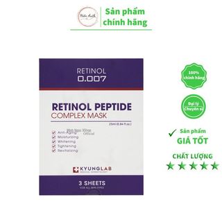 Mặt nạ Retinol Peptide Complex Kyung Lab 0.007 Tái Tạo Phục Hồi Da Treatment Dưỡng Trắng Da Hienauth