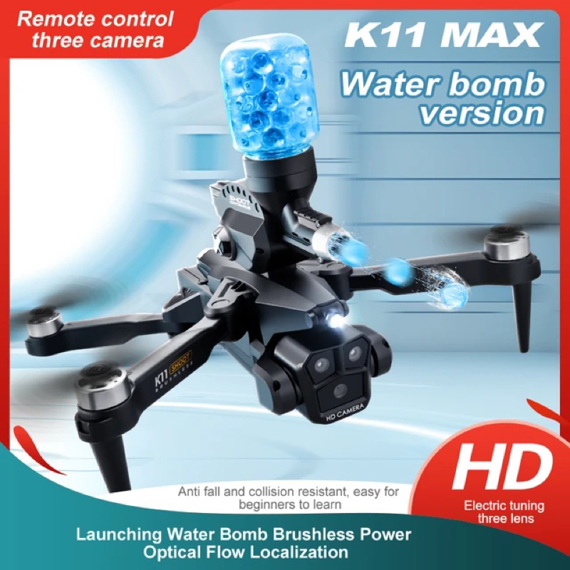 Flycam K11 max có bắn bột nước 💧 - động cơ không chổi bền - Bh1T | BigBuy360 - bigbuy360.vn