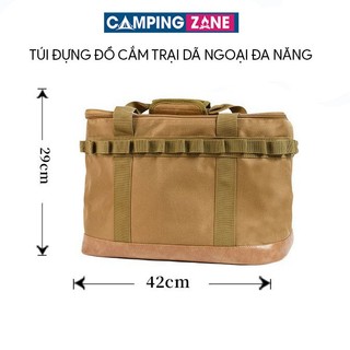 Túi Đựng Đồ Cắm Trại Dã Ngoại Đa Di Năng Gấp Gọn Bằng Vải Oxford 600D Chống Mài Mòn Chống Nước Tiện Dụng