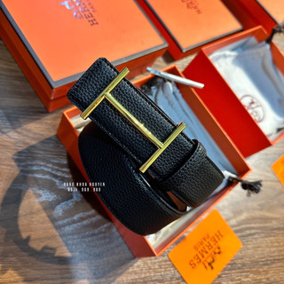 Dây nịt lưng nam h m full box mạ vàng cao cấp