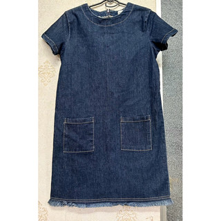 Đầm jean tay ngắn size s vnxk