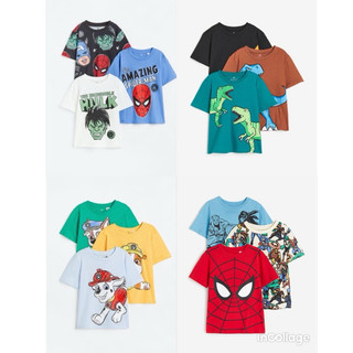 Set 3 áo thun nhân vật siêu đẹp H&M