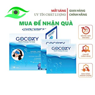 MIẾNG CHE MẮT CHƯỜM ẤM GOCOZY  [CHÍNH HÃNG]- Hộp 10 miếng - Chườm Ấm Mắt Gocozy - DATE tháng 6/2027