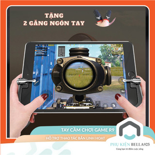 Tay cầm chơi game Bella925 tay cầm có nút bắn Pubg, ROS cho điện thoại R9