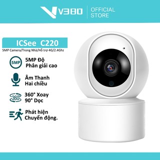 V380 MAX R7 CCTV Kết nối WiFi Camera an ninh nhà thông minh IP Camera Baby/Pet/Nanny HD 1080P