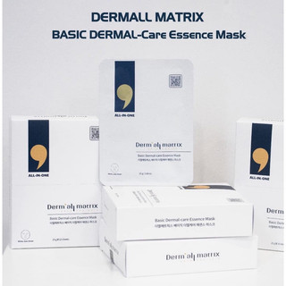 Mặt nạ Derm all Matrix Dưỡng Ẩm, Trắng Da [Hộp 10 miếng]