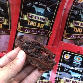 Bò khô thu ba gói nhỏ 17 gram