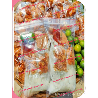 10 bịch bánh tráng sate tỏi hành phi túi zip