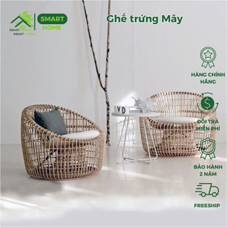 Ghế trứng decor phòng khách, Dùng Đọc Sách Thư Giãn, trang trí ban công và phòng ngủ, quán cafe sân vườn /HCM