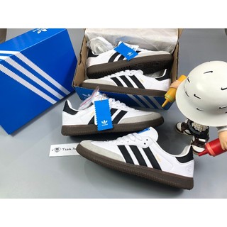 Giày sneaker Das samba trắng xám, Giày thể thao nam nữ