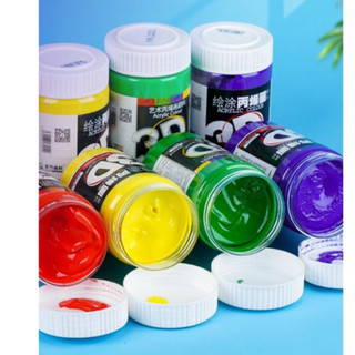 Màu Acrylic 3D 300ml vẽ tranh tường,tên vải,....