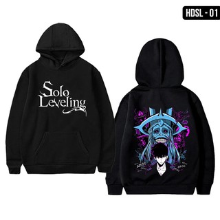 Áo hoodie Solo leveling, áo hoodie áo khoác in hình anime solo leveling mẫu mới cực ngầu