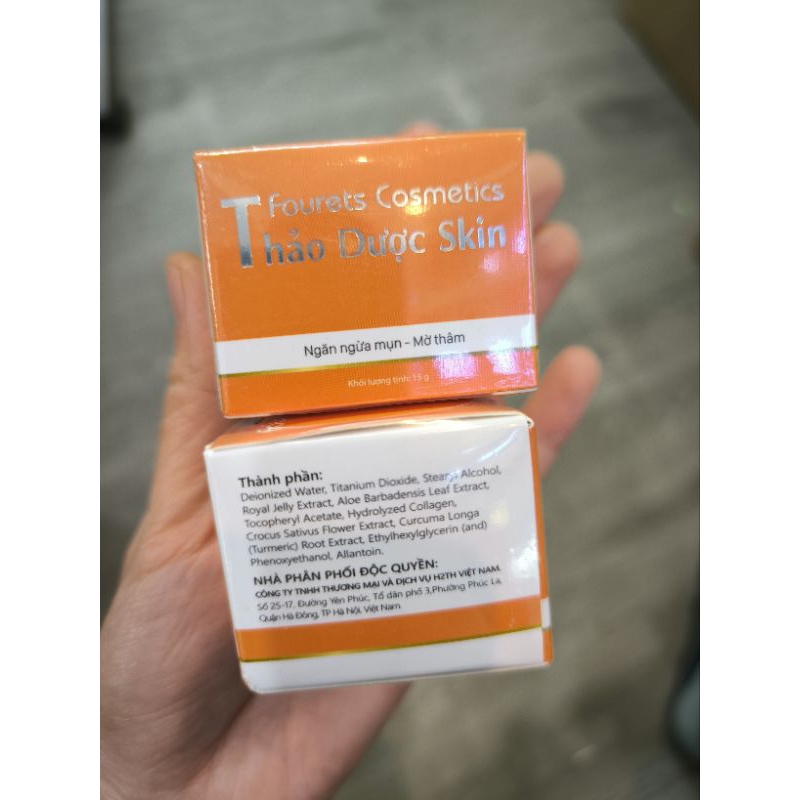 thảo dược skin giảm mụn,mờ thâm