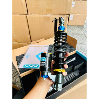 Phuộc nitron vario click vision shmode - đen xanh full đen - chính hãng DNA