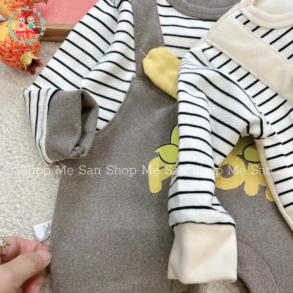 Bodysuit Cho Bé Gái, Bodysuit Cho Bé Trai Dài Tay Chất Liệu Zip Lông Mềm Mịn, Hình Gấu Pooh Dễ Thương - MSD11