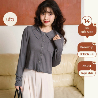 Áo polo thun gân one size Wavy Polo - by ufo.thebasic
