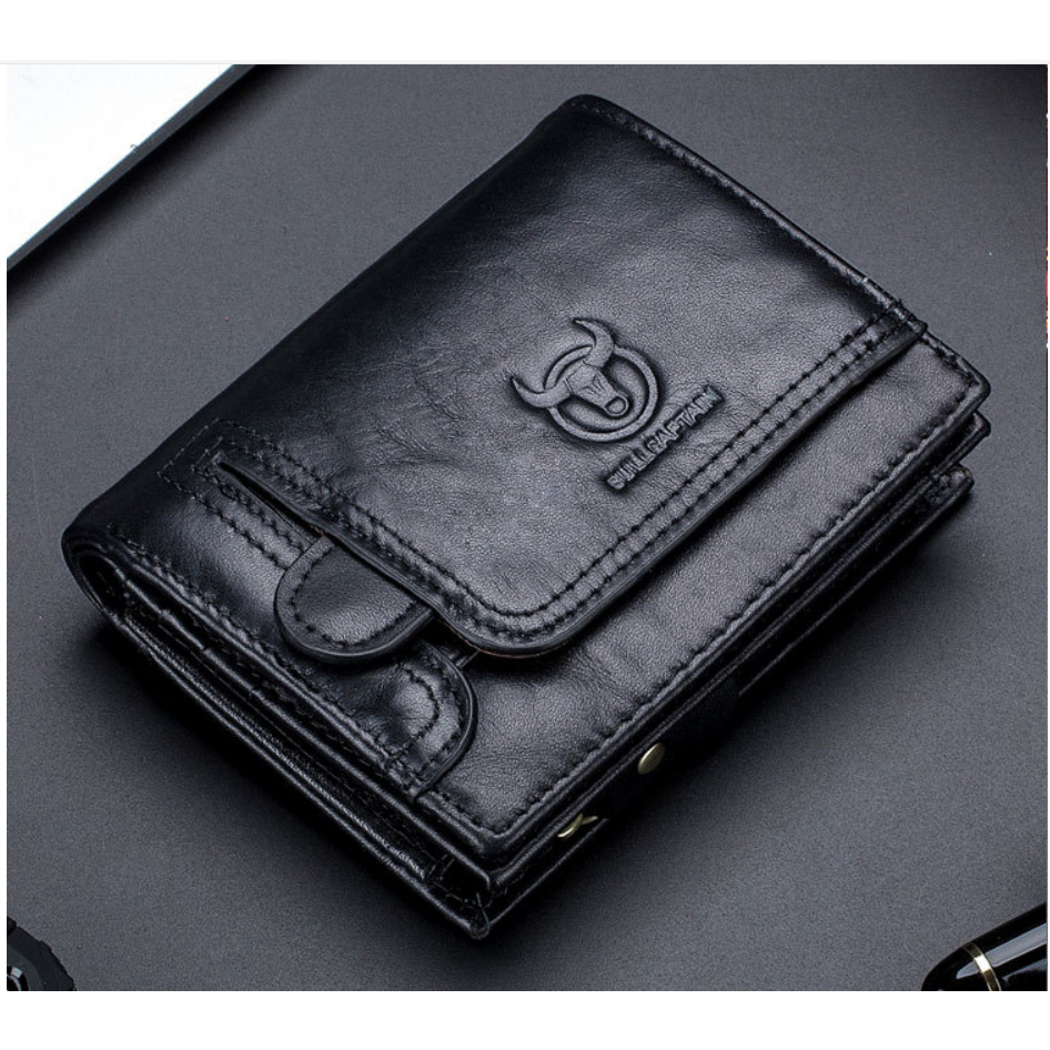 Ví nam 100% da bò thật cao cấp phong cách mới